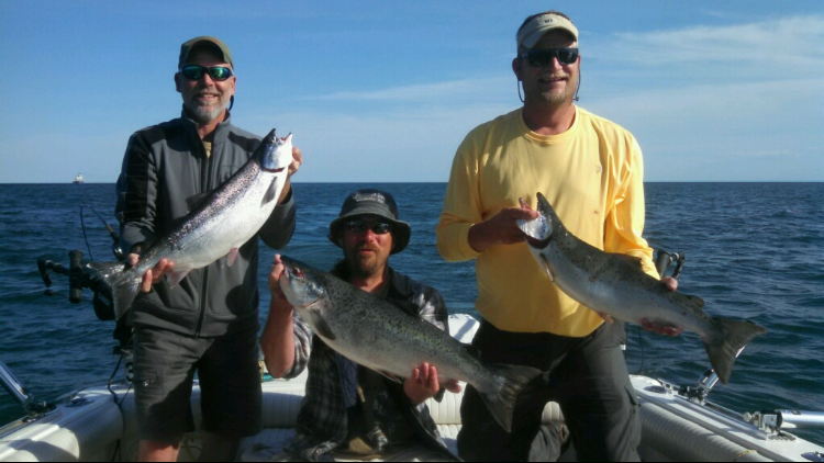 Great fishing at Fort Drummond Marine & Resort